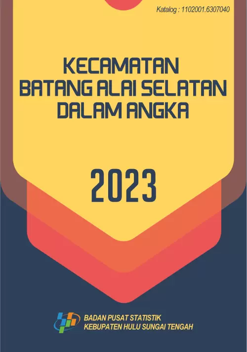 Kecamatan Batang Alai Selatan Dalam Angka 2023